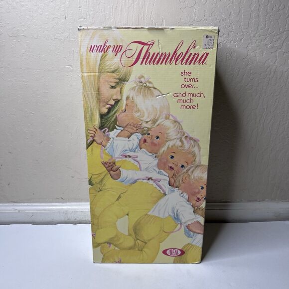 1976 Ideal Doll Wake Up Thumbelina Doll RARE NEW OLD STOCK!! NEVER REMOVED!!!!